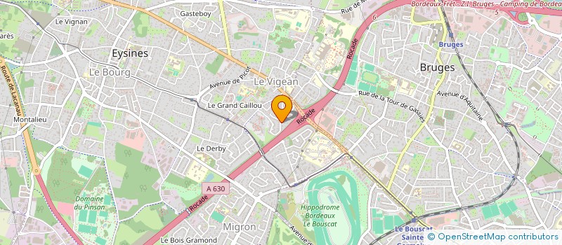 localisation de l'entreprise IBAN à EYSINES