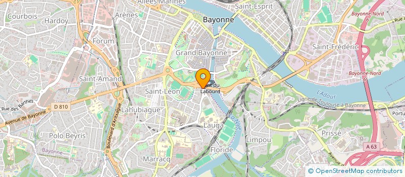 localisation de l'entreprise IBANAH à BAYONNE