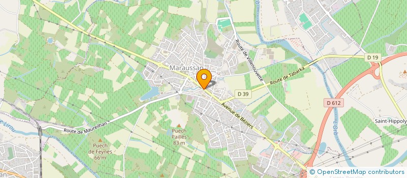 localisation de l'entreprise IBANEZ à MARAUSSAN