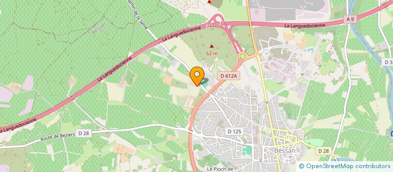 localisation de l'entreprise IBANEZ PERE ET FILS  BESSAN