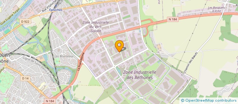 localisation de l'entreprise IBANEZ RACING SERVICE à SAINT-OUEN-L'AUMONE