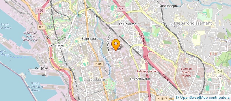 localisation de l'entreprise IBANEZ SARL à MARSEILLE
