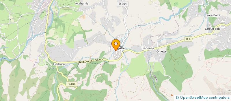 localisation de l'entreprise IBARDIN DIFFUSION  URRUGNE