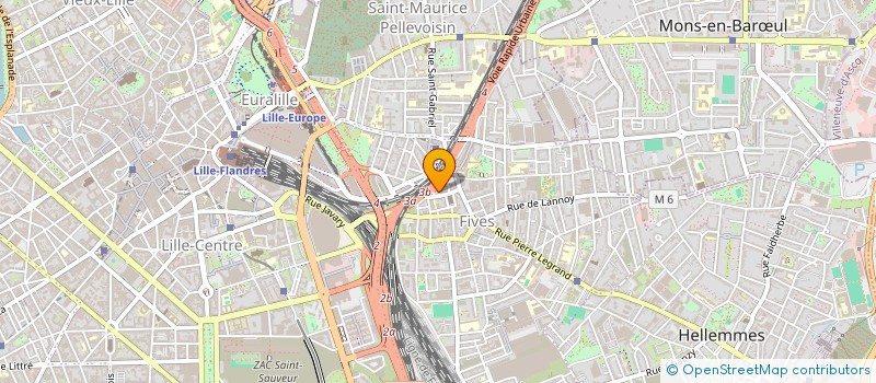 localisation de l'entreprise IBARZAQ ABDELLAH ET SAADANE OMAR à LILLE