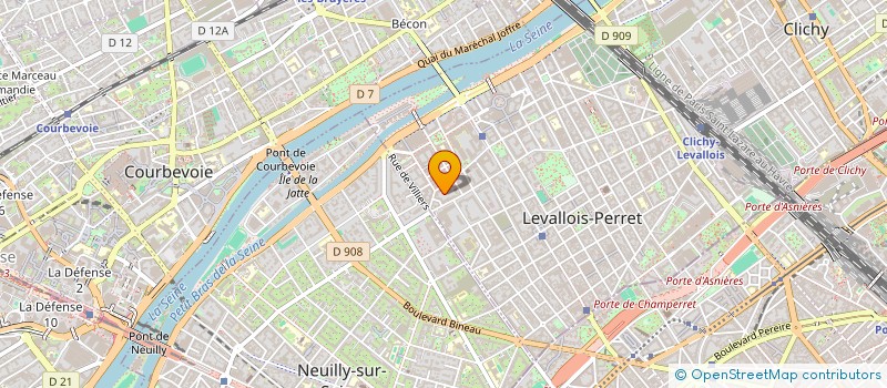 localisation de l'entreprise IBAST à LEVALLOIS-PERRET