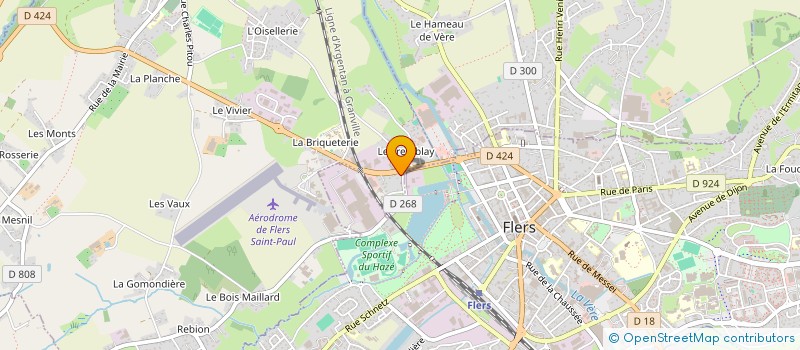 localisation de l'entreprise IBATEC à LA LANDE-PATRY