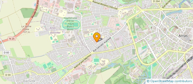 localisation de l'entreprise IBATYS à ARRAS