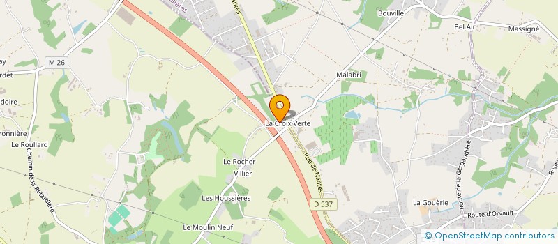 localisation de l'entreprise IBB à ORVAULT