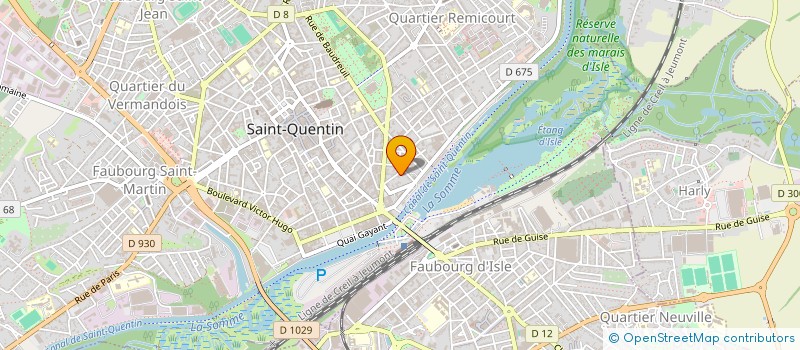 localisation de l'entreprise IBBK  SAINT-QUENTIN