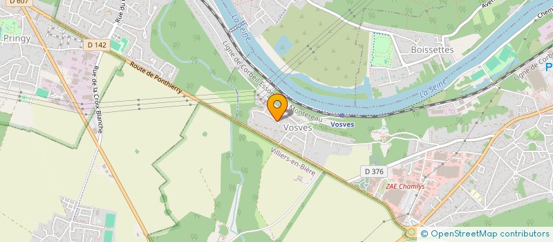 localisation de l'entreprise IBBOU CONSEIL IT à DAMMARIE-LES-LYS