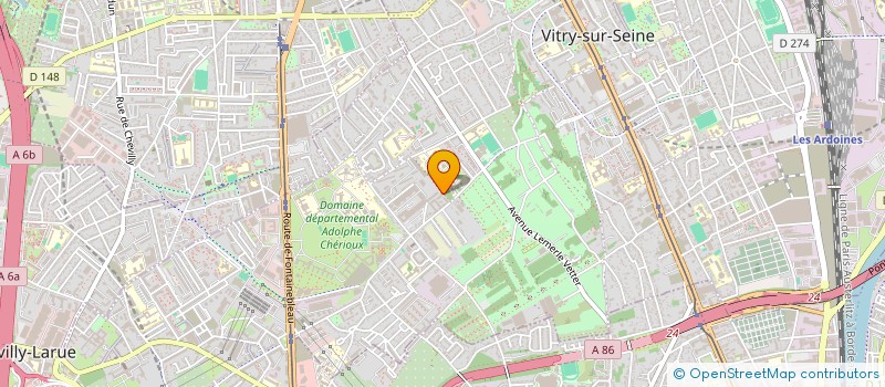 localisation de l'entreprise IBC CONSULTING à VITRY-SUR-SEINE