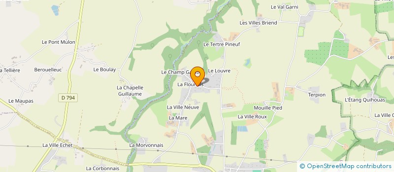 localisation de l'entreprise IBC STUDIO (INTERNATIONAL BUSINESS COMMUNICATION)  PLUDUNO