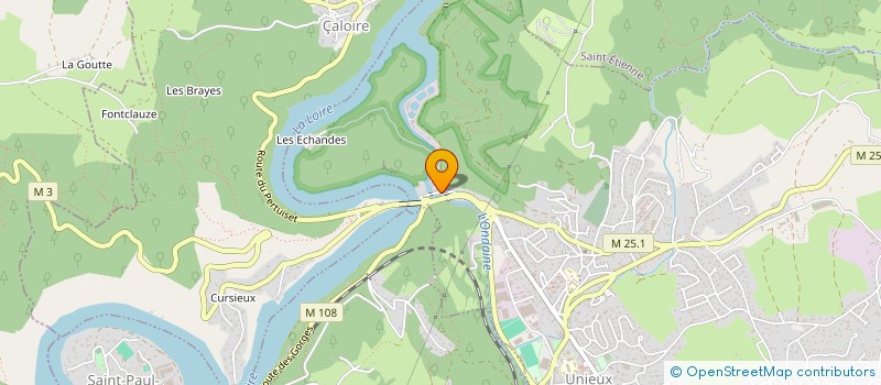 localisation de l'entreprise IBCO IMMO  UNIEUX