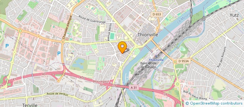 localisation de l'entreprise IBCOACHING  THIONVILLE