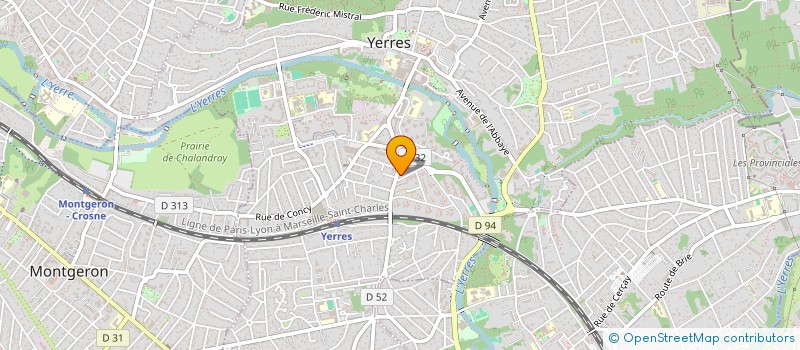localisation de l'entreprise IBCOM94 à YERRES