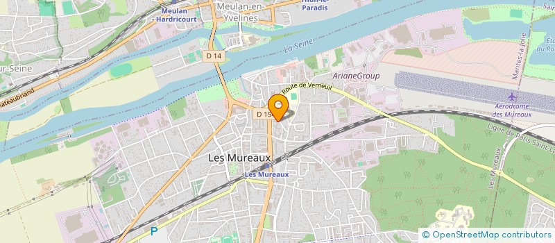 localisation de l'entreprise IBD TRANS à LES MUREAUX