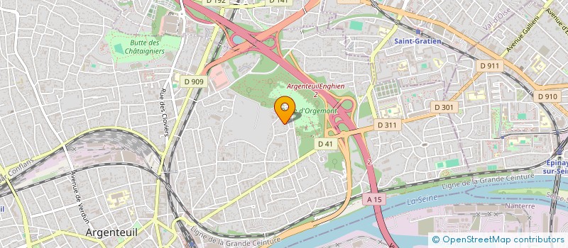 localisation de l'entreprise IBE à ARGENTEUIL