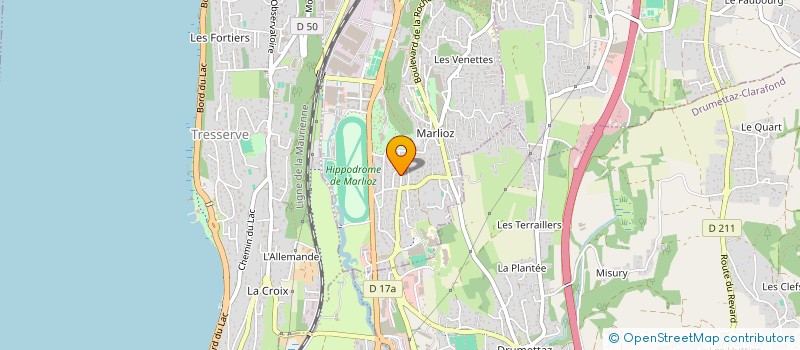 localisation de l'entreprise IBEJI II  TRESSERVE