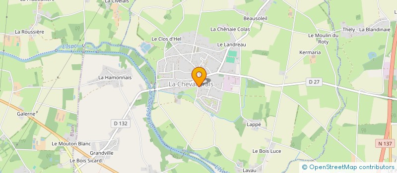 localisation de l'entreprise IBEL à HERIC