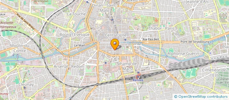 localisation de l'entreprise IBELIS à RENNES