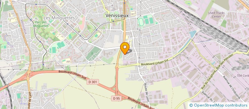 localisation de l'entreprise IBENERGIE  VENISSIEUX