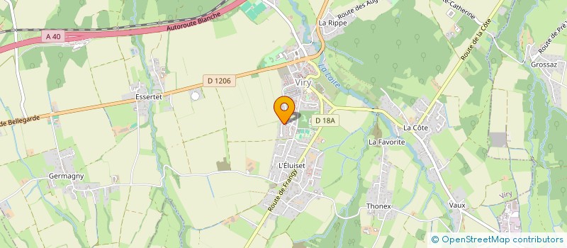 localisation de l'entreprise IBENM1  VIRY