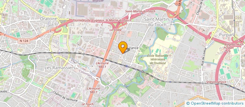 localisation de l'entreprise IBENYA à TOULOUSE