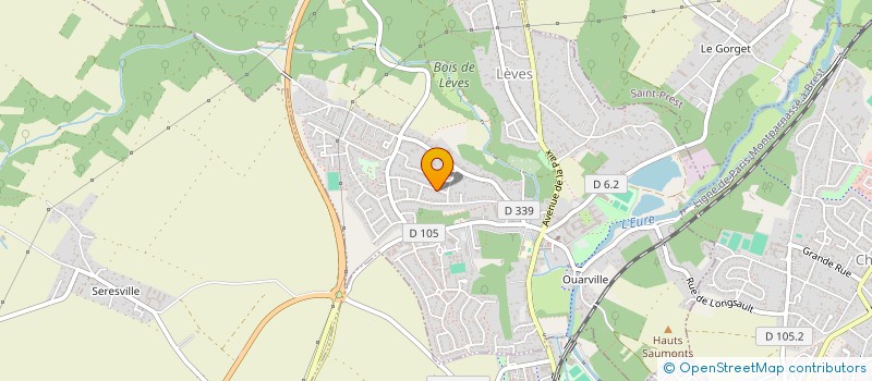localisation de l'entreprise IBEQUIP à ST PREST