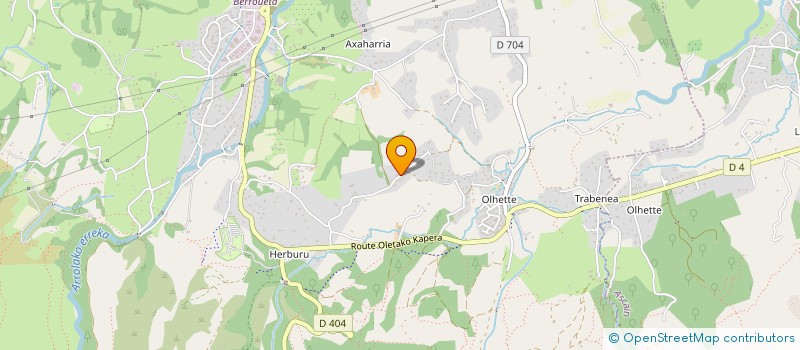 localisation de l'entreprise IBER  URRUGNE