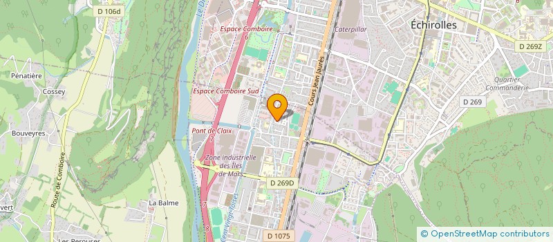 localisation de l'entreprise IBER HERENCIA SCI  LE PONT-DE-CLAIX