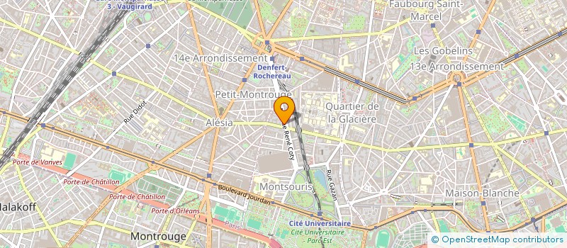 localisation de l'entreprise IBERICA à PARIS