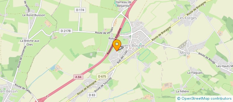 localisation de l'entreprise IBERIS  VAL D'ARRY