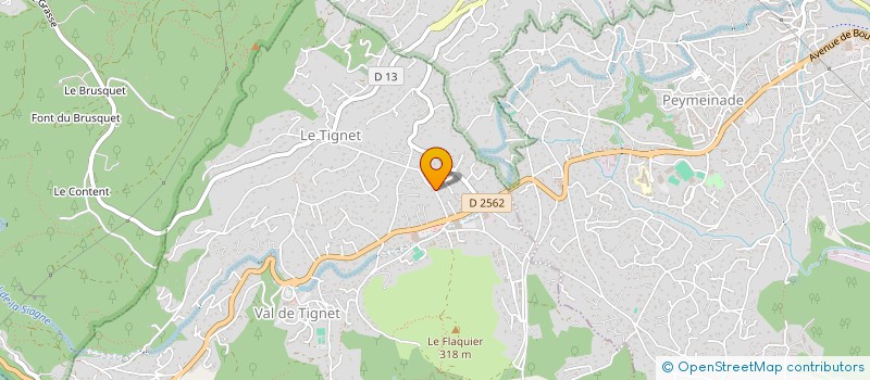 localisation de l'entreprise IBERIS YATCHING  LE TIGNET