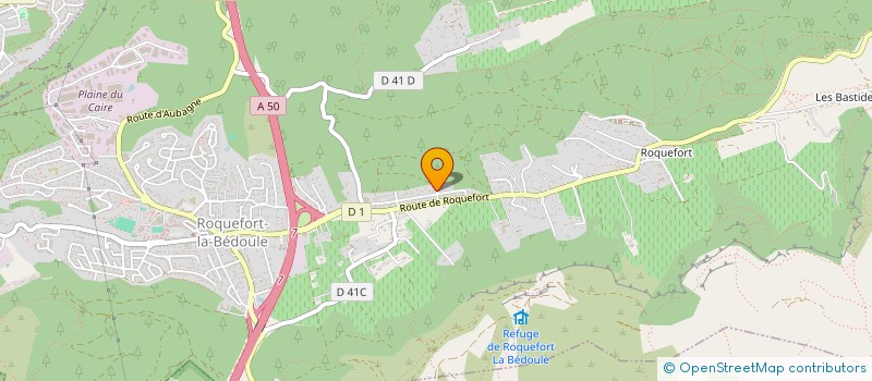 localisation de l'entreprise IBEST  ROQUEFORT LA BEDOULE