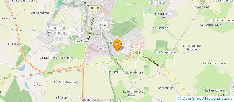 localisation de l'entreprise IBEVIANE à MORTAGNE-AU-PERCHE