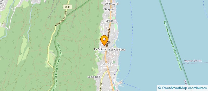 localisation de l'entreprise IBEX  SEVRIER