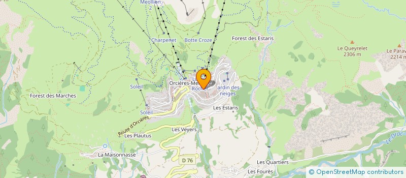 localisation de l'entreprise IBEX  ORCIERES