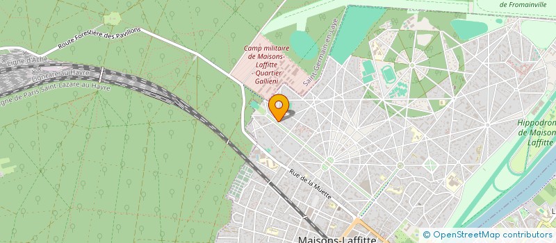 localisation de l'entreprise IBEX ALPINO  MAISONS-LAFFITTE