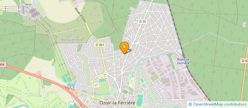 localisation de l'entreprise IBF CONSULTING  OZOIR-LA-FERRIERE