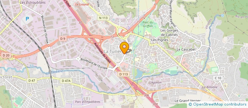 localisation de l'entreprise IBF.M  VITROLLES