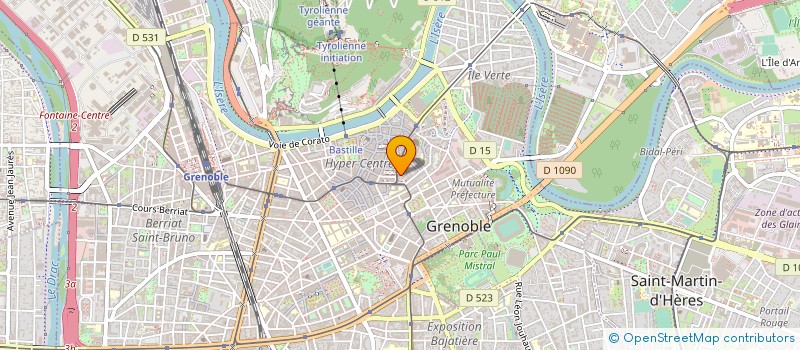 localisation de l'entreprise IBG  GRENOBLE