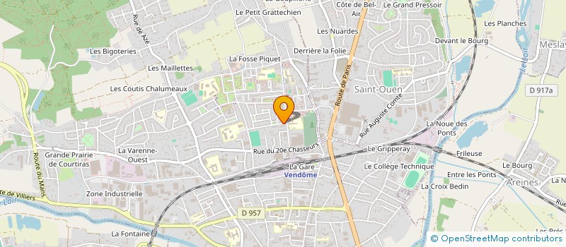 localisation de l'entreprise IBHAC à VENDOME