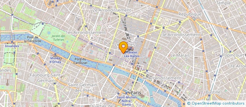 localisation de l'entreprise IBI ILE DE FRANCE à PARIS