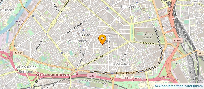 localisation de l'entreprise IBIC TELEMATIQUE à LILLE