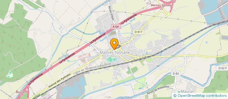 localisation de l'entreprise IBICERIE MARTRAISE  MARTRES-TOLOSANE