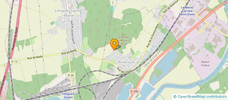 localisation de l'entreprise IBIDEM  JAUX