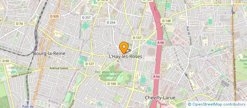 localisation de l'entreprise IBIDUN AFRICA  L'HAY-LES-ROSES