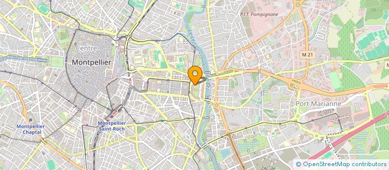 localisation de l'entreprise IBIE à MONTPELLIER