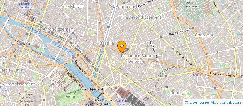 localisation de l'entreprise IBIONEXT  PARIS 12