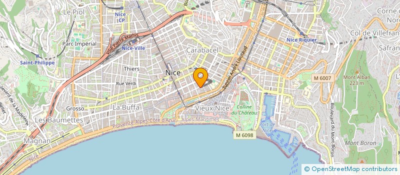 localisation de l'entreprise IBISCUS à NICE